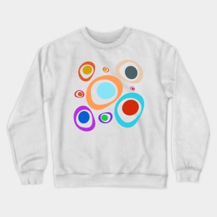 50s circles Crewneck Sweatshirt